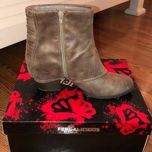 Tan Ankle Booties